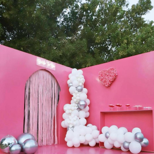 Pink Bride To Be Theme