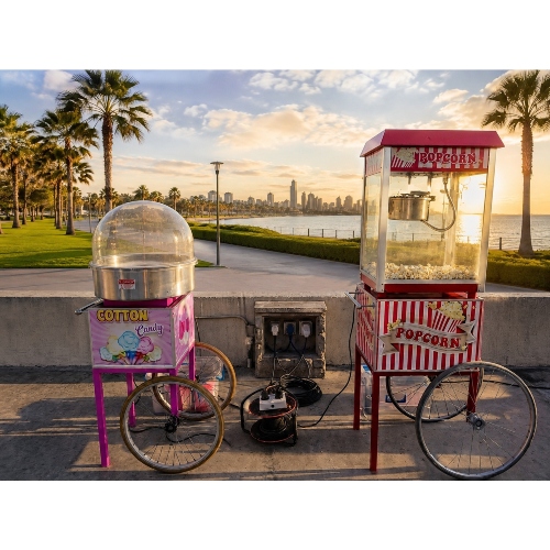 Popcorn and Cotton Candy Station