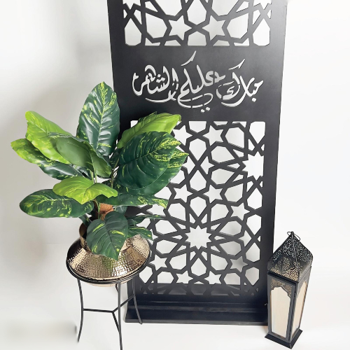 Ramadan Theme Black Stand