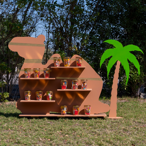 Gergean Stand - Camel With Palm Tree