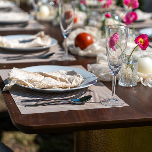 Unique Golden Table