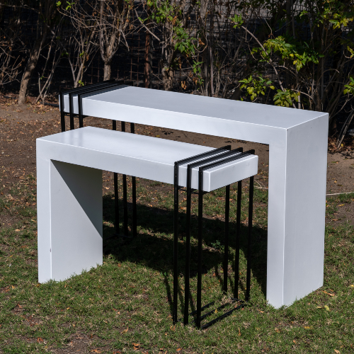 Black Lined Table