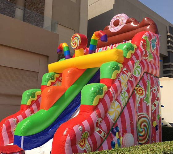 Candy Inflatable Water Slide