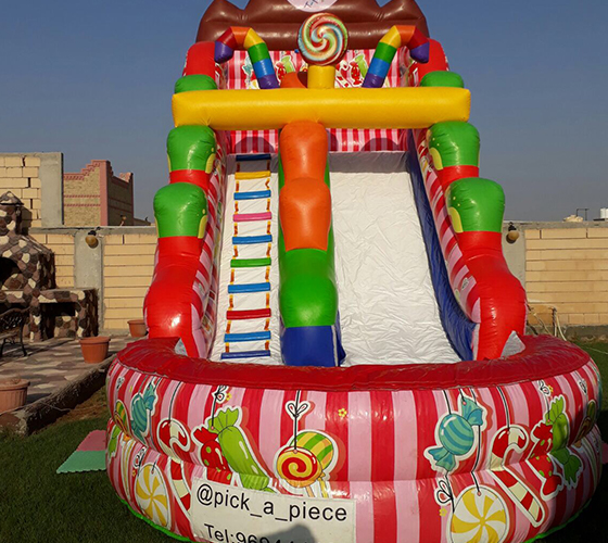 Candy Inflatable Water Slide