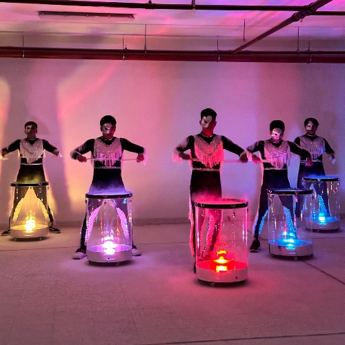 LED Water Drum Show