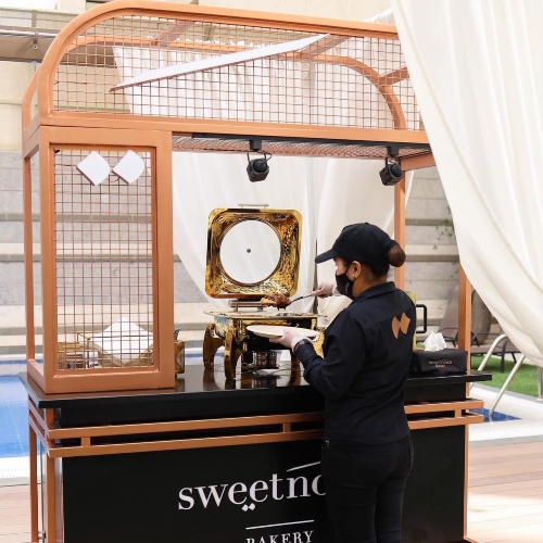 Mini Crepe & Waffle Station
