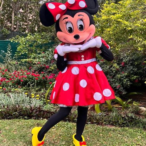 Minnie Mouse Mascot