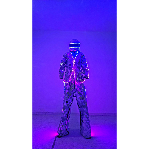 LED Mirror Stilt Walker