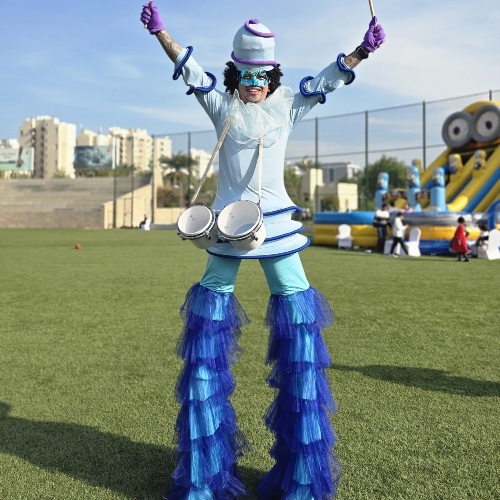 Blue Stilt Walker