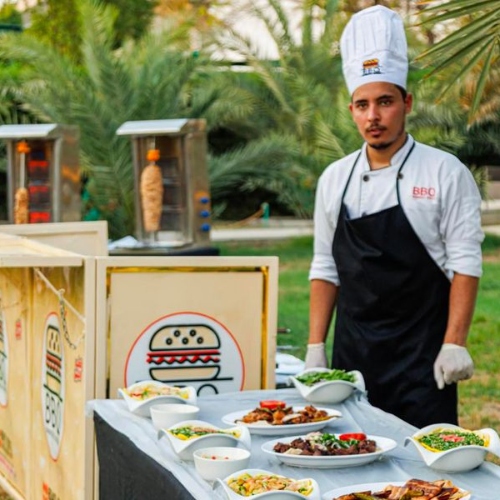 Grills Station for 35 Persons