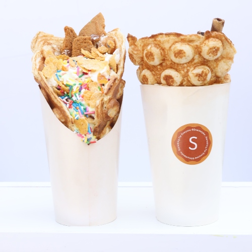 Waffle, Regular, Bubble & Tree Station