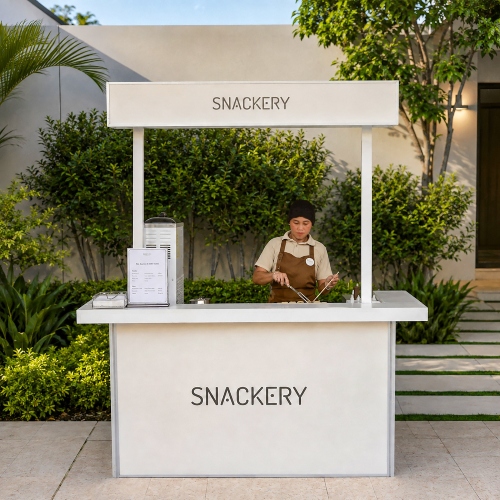 Mini Pancake & Waffle Station