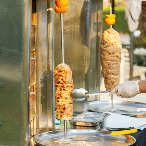 Shawarma Station for 35 Persons