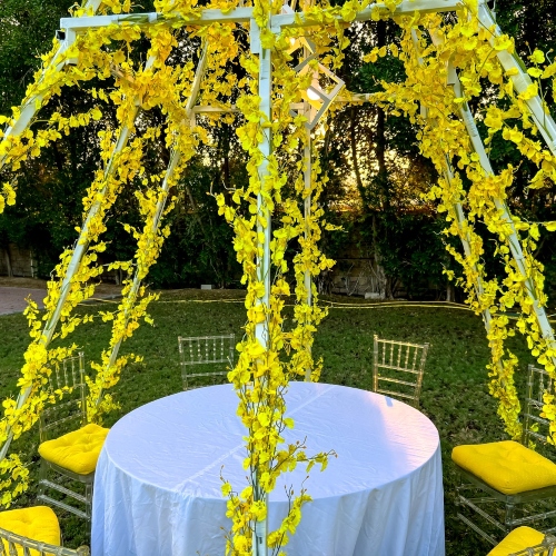 Sunset Table Setup