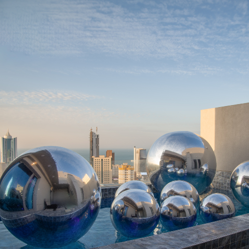 Giant Balls Decoration - Sliver