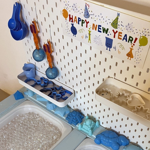 New Year Sensory