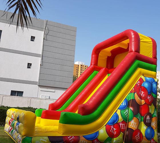 M&M's Inflatable Slide
