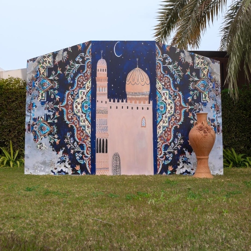 Carpet & Mosque Backdrop