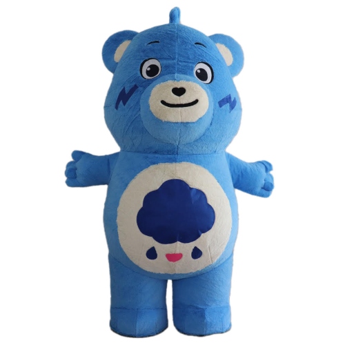 Furry Blue Panda