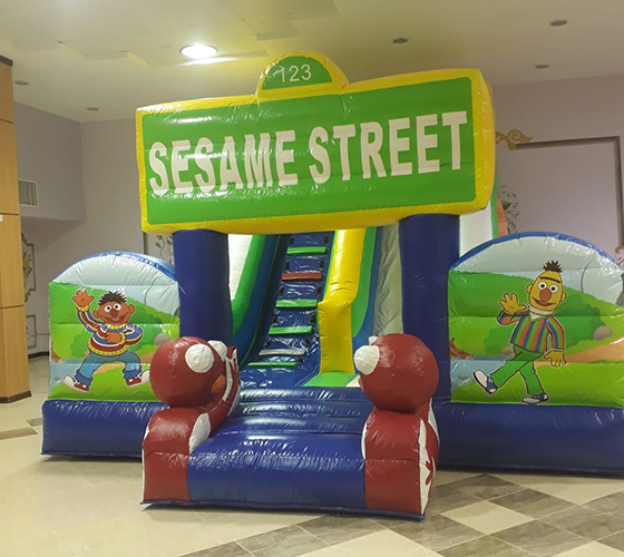 Sesame Street Inflatable Bouncer