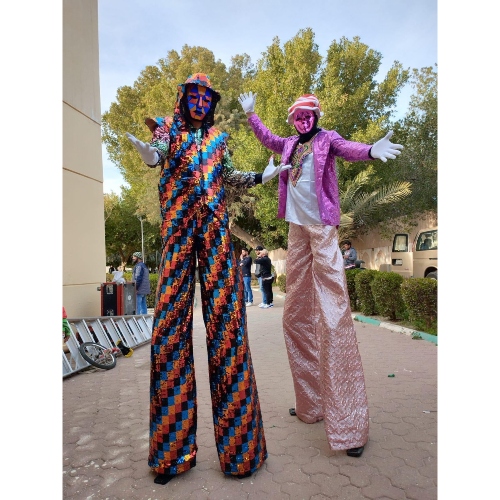 Stilt Walker Tall Man