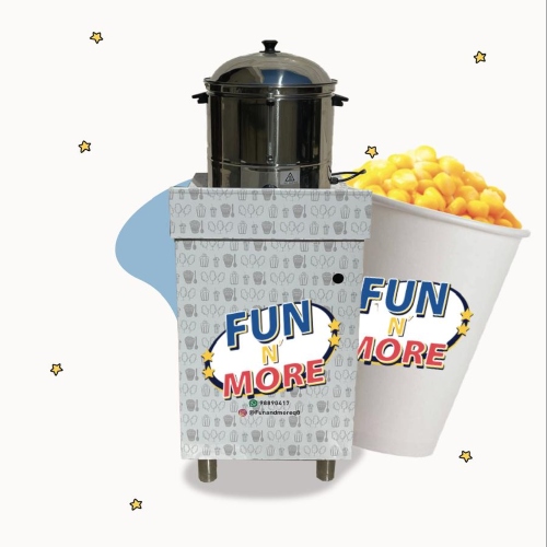 Sweet Corn & Spiral Potato Station