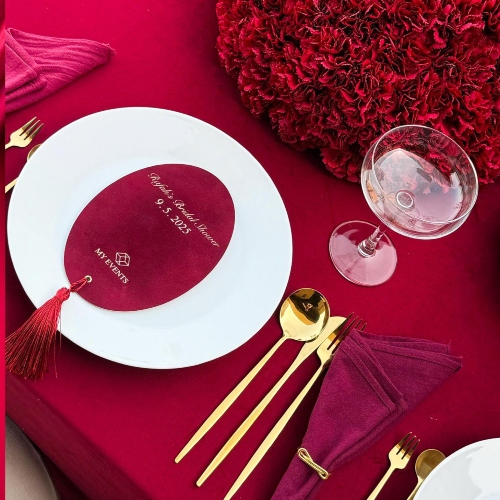 She Said Yes Table Setup