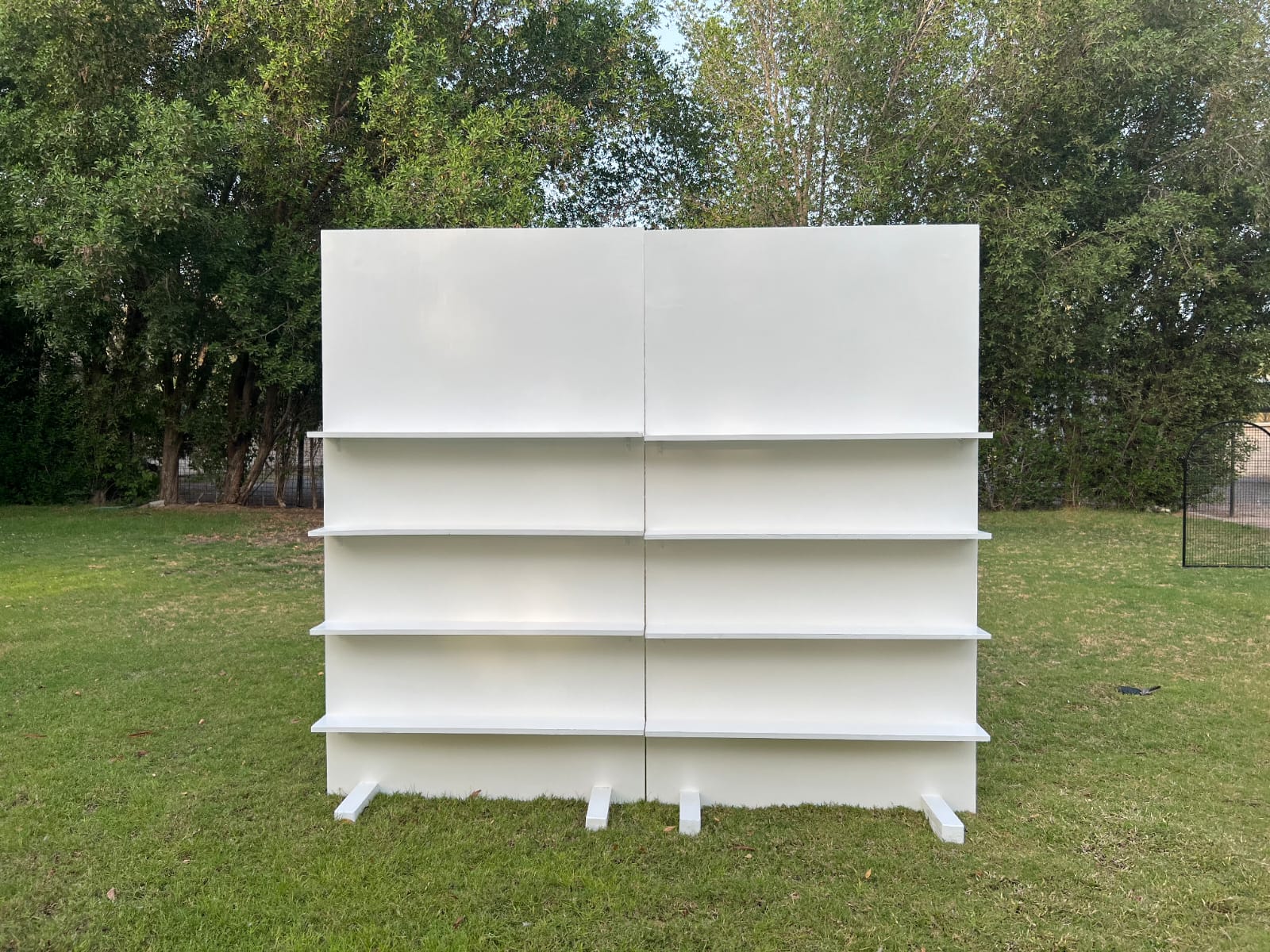 White Shelf Wall