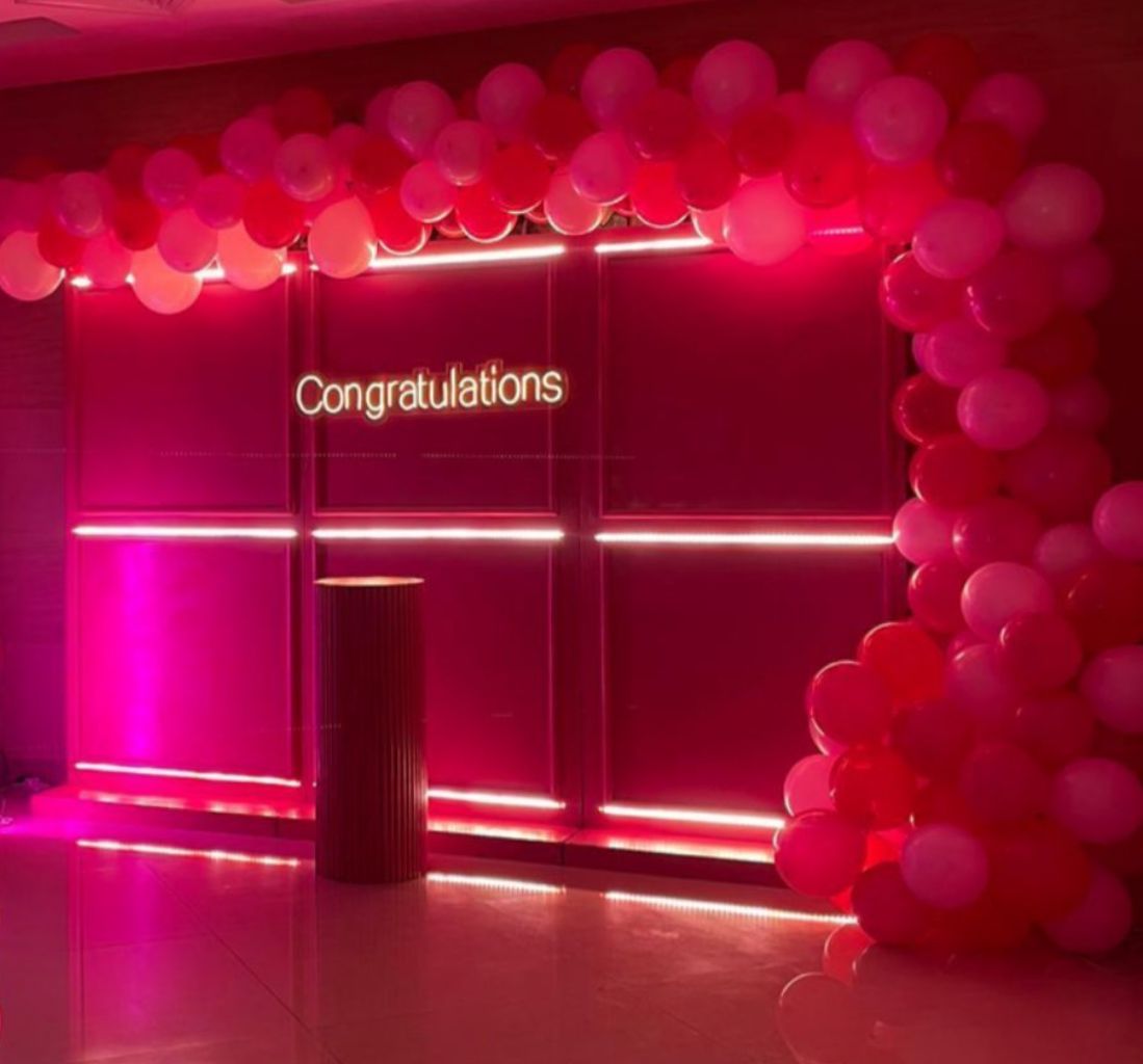 Pink Neon Graduation Theme