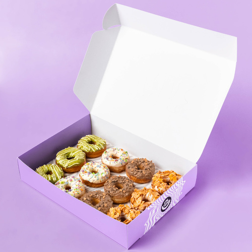 12 Ring Donuts Box