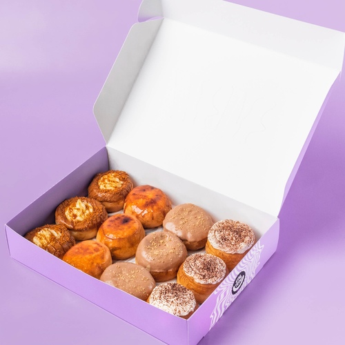 12 Filled Donuts Box