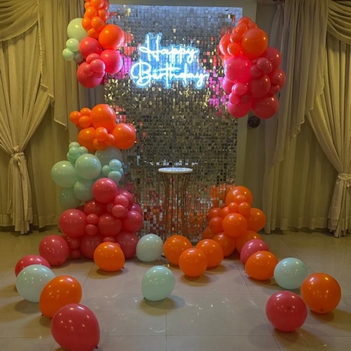 Orange Pop Neon Theme