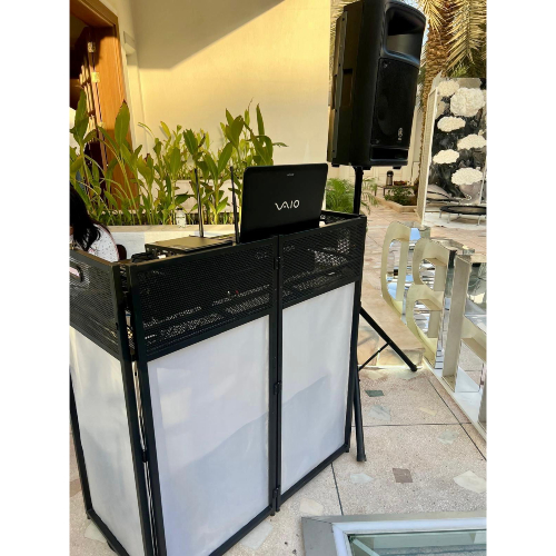Dj With Sound System - Disco Party