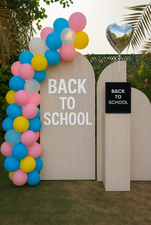 Marble Back to School Backdrop