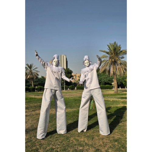 White Stilt Walker