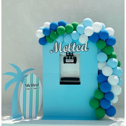 Ice Cream Booth (Blue Design)