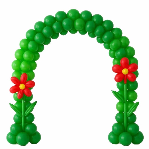 Green Bloom Balloon Arch