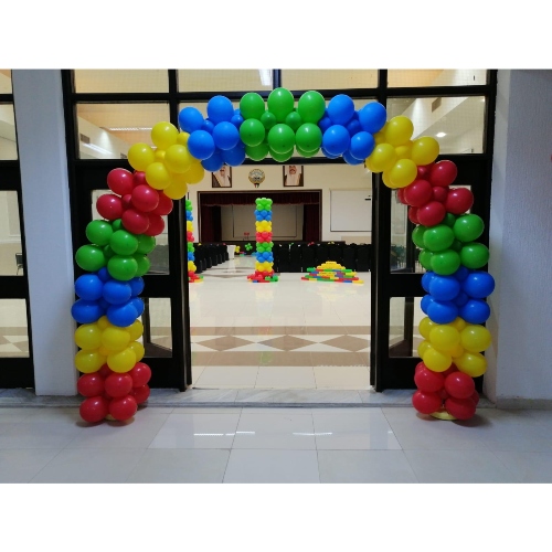 Colorful Balloon Arch for Celebrations