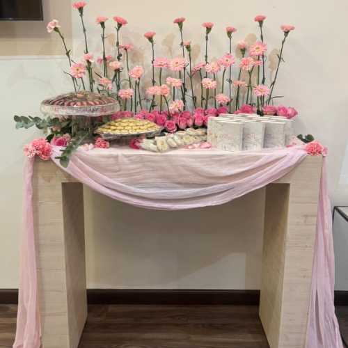 Blush Bloom Table