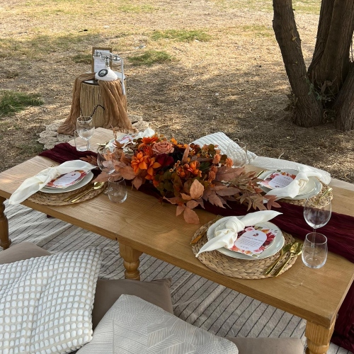 Fall Theme Picnic