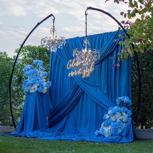 Royal Chandelier Backdrop