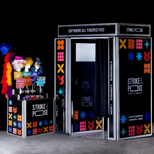 LED Close Photo Booth