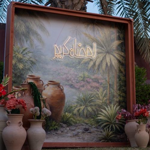 Ramadan Pottery Backdrop