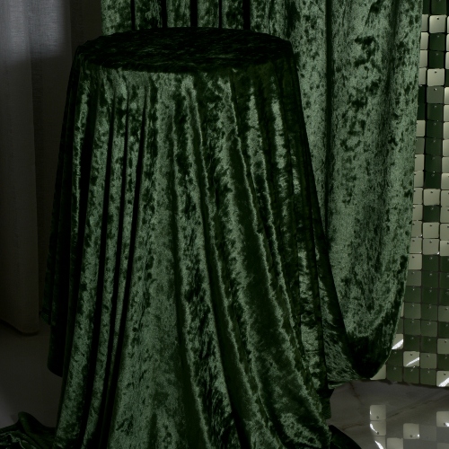 Green Velvet with Sequin
