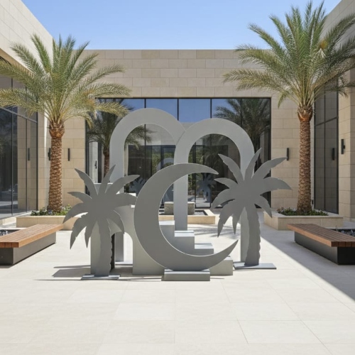 Ramadan Oasis Backdrop