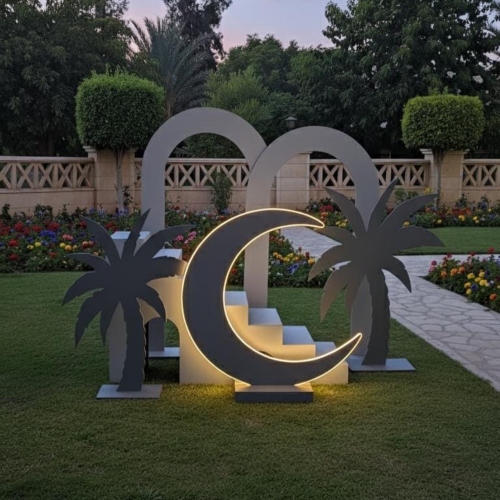 Ramadan Oasis Backdrop