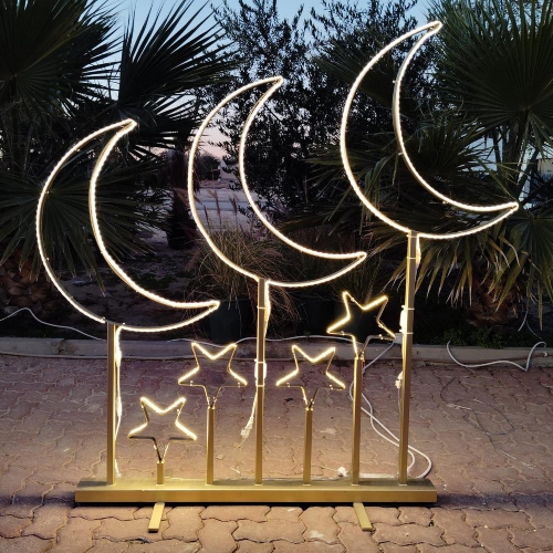 Small Golden Moon’s & Stars