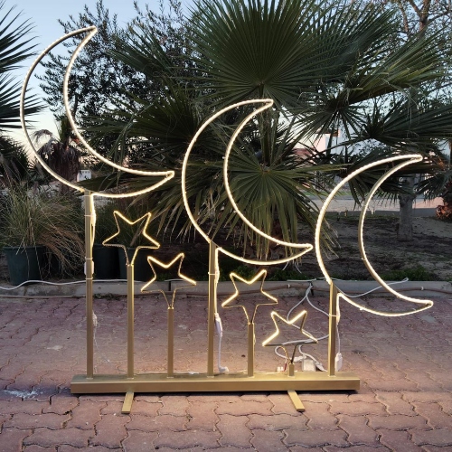 Small Golden Moon’s & Stars