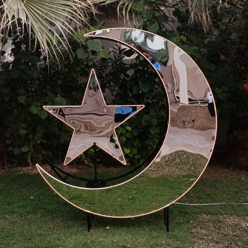 Mirror Moon & Stars - Big Size