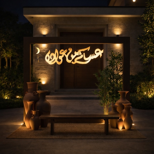 Assakm Min Awadah Backdrop